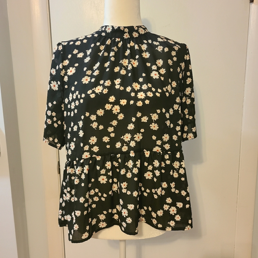 Sienna sky blouse